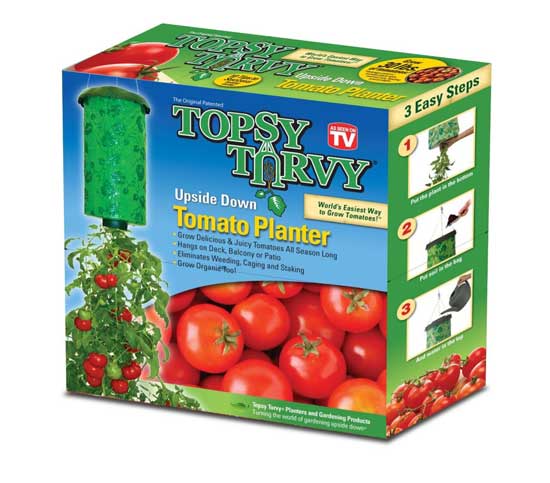 Topsy Turvy - новая технология для теплиц